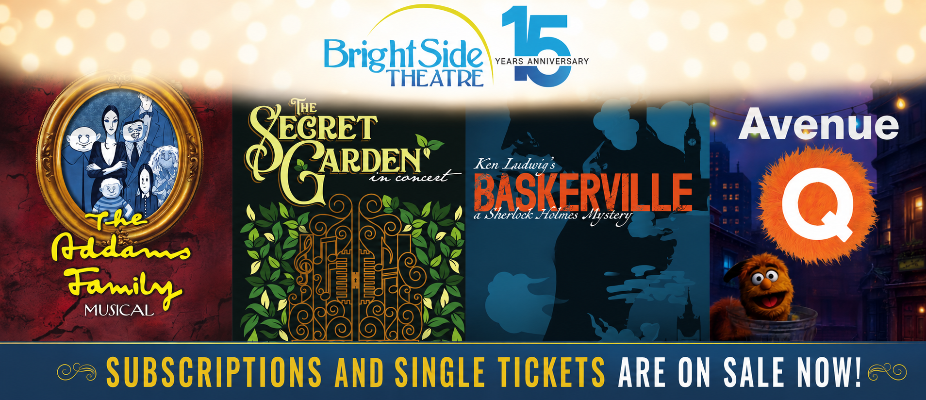 Season 15 Tickets On Sale Now